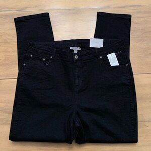 NWT 12 Thompson High-Waisted Black Pants 20W